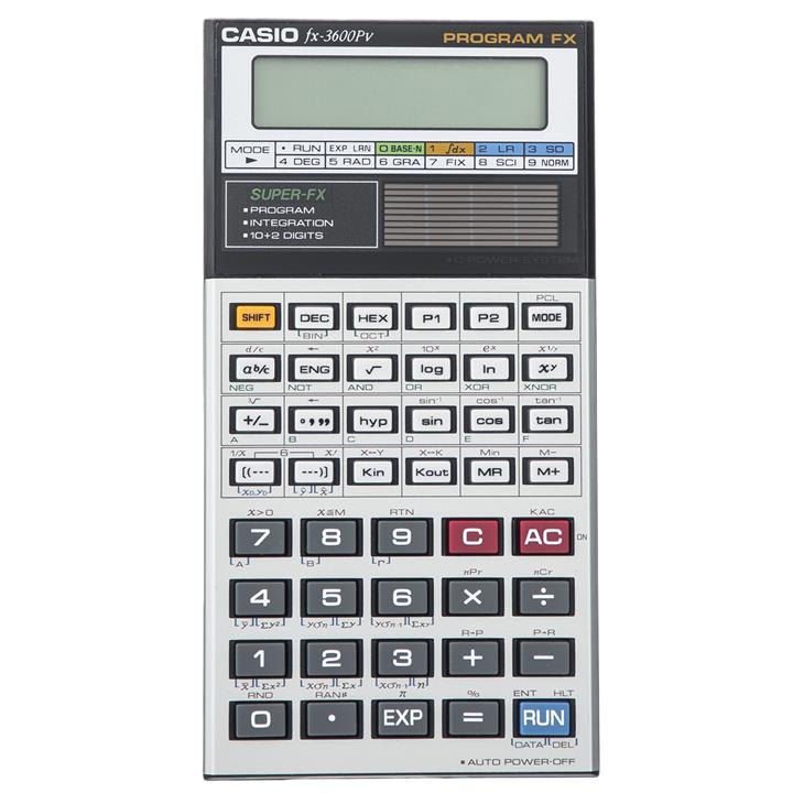 ماشین حساب کاسیو ژاپن مدل fx-3600Pv Casio  fx-3600Pv Japan Calculator